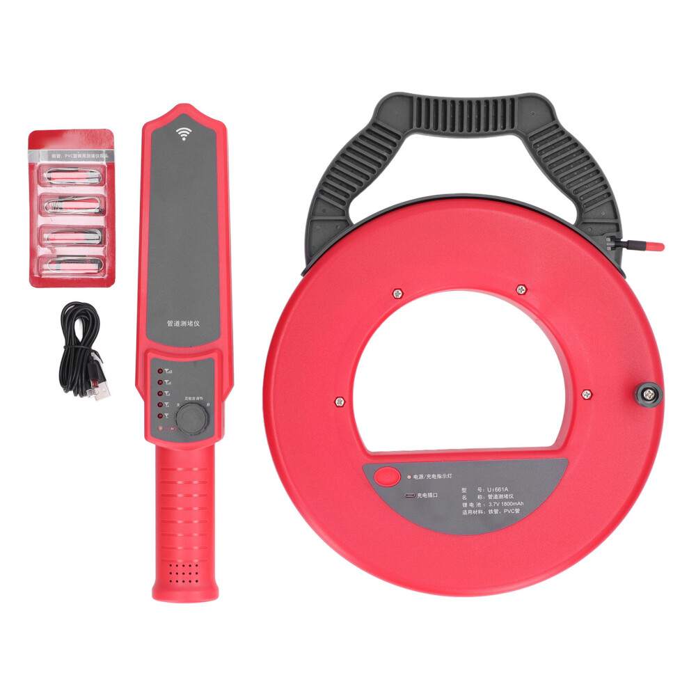 Pipe Blockage Detector Waterproof 30m Pipeline
