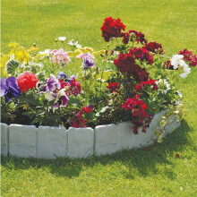Steinoptik-Gartenrand, 20 Stk., 24,5 x 23 cm, 1,5 kg