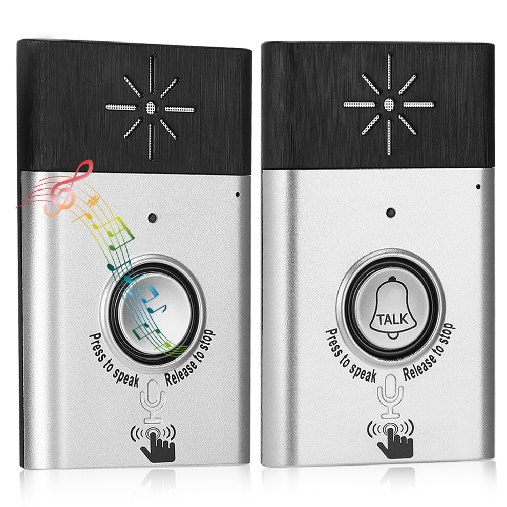Home Wireless Voice Intercom Doorbell With 2-Way Access Control System 8401341082502