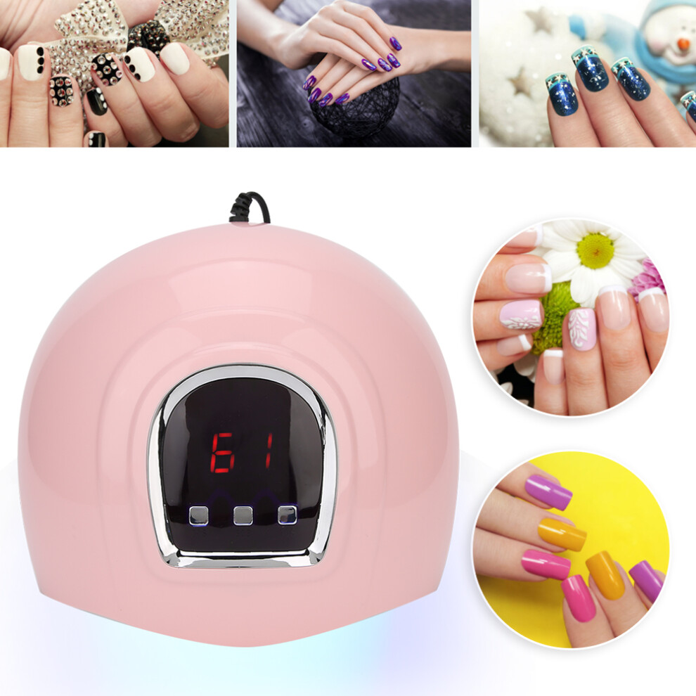Compact 54W USB LED UV Gel Nail Dryer Machine for Professional Nails