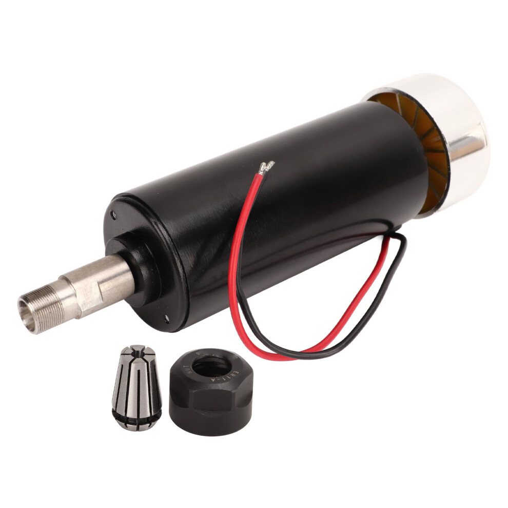 52Mm Spindle Motor Er11 Collet Air Cooled Cnc Black
