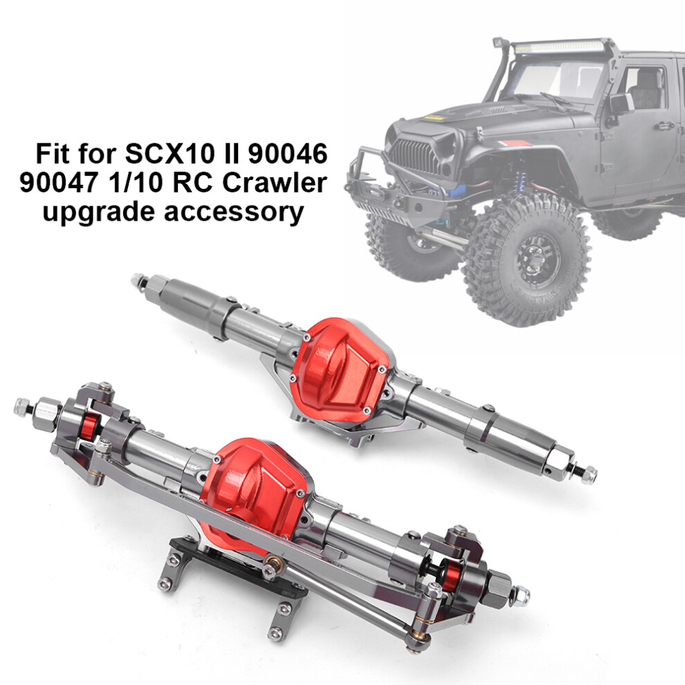 RC Front Rear Axle Assembly for SCX10 II 90046 90047 Aluminum Alloy-image-OPC-PJMBRRP-NEW