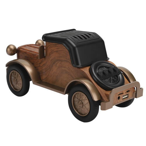 Vintage Car Shape Bluetooth Speaker 1500mA ABS Home Audio