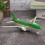 Alloy Electronic Airplane Mini Model Green Pull Back Toy for Kids Gift 15