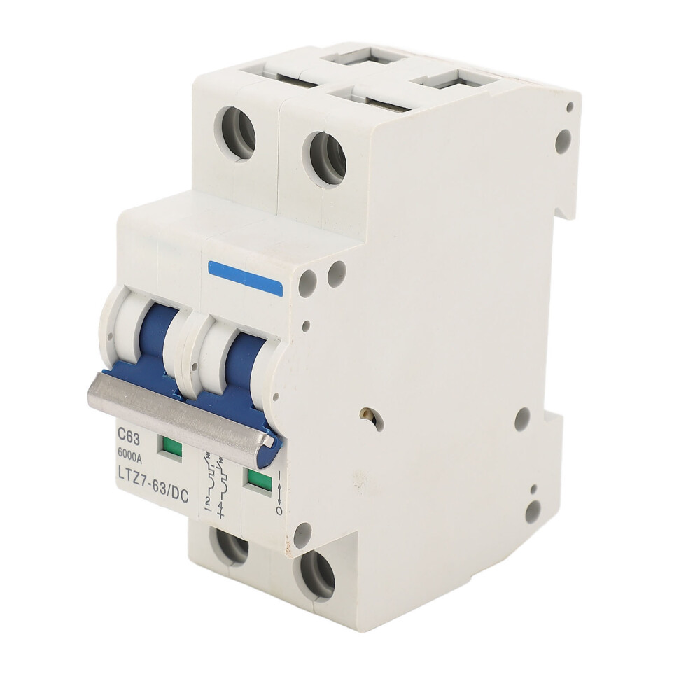 2P Miniature Circuit Breaker Flame Retardant Short
