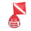 PVC Diving Surface Marker Inflatable Signal 1