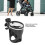 Freely Adjustable Black ABS Plastic Stroller Cup Holder for Parents 6
