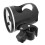 Freely Adjustable Black ABS Plastic Stroller Cup Holder for Parents 3
