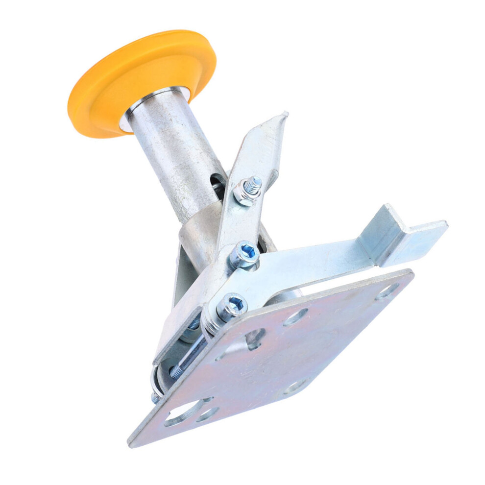 Galvanized Trolley Floor Lock with TPU Pad for 3in Casters Steel Cart Lock-image-OPC-PJMC2VT-NEW