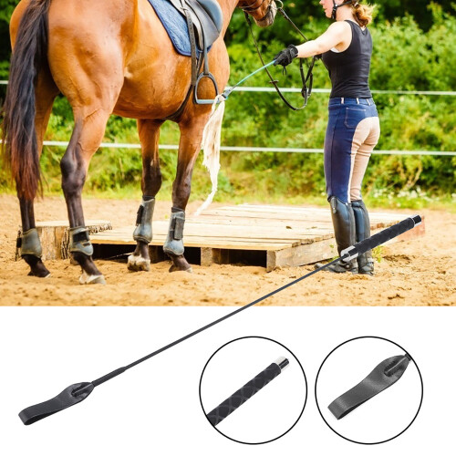 Black Fiber Reinforced Plastic Pet Training Whips 2