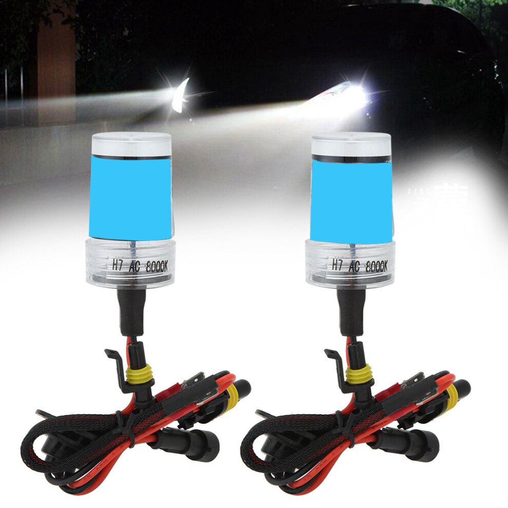 Ultra Thin Xenon Headlight Kit H7 8000K 12V 55W For Auto Upgrade Silver 8441341099353