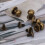 Bronze Copper Stud Rivets 20 Sets Round Head Screwback DIY Leather 10x8mm 9