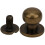 Bronze Copper Stud Rivets 20 Sets Round Head Screwback DIY Leather 10x8mm 11