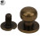Bronze Copper Stud Rivets 20 Sets Round Head Screwback DIY Leather 10x8mm 2