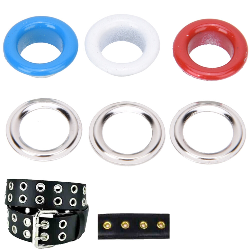 Diy Projects 200Pcs 8Mm/10Mm Metal Eyelet Set With Washer Variety 4021341100491