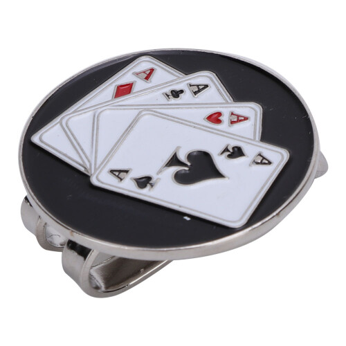 Metal Magnetic Golf Cap Hat Visor Clip Ball Marker 2