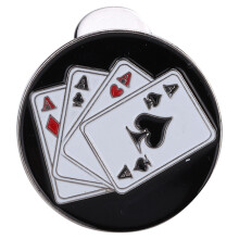 Metal Magnetic Golf Cap Hat Visor Clip Ball Marker