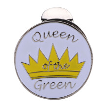 Metal Magnetic Golf Cap Hat Visor Clip Ball Marker