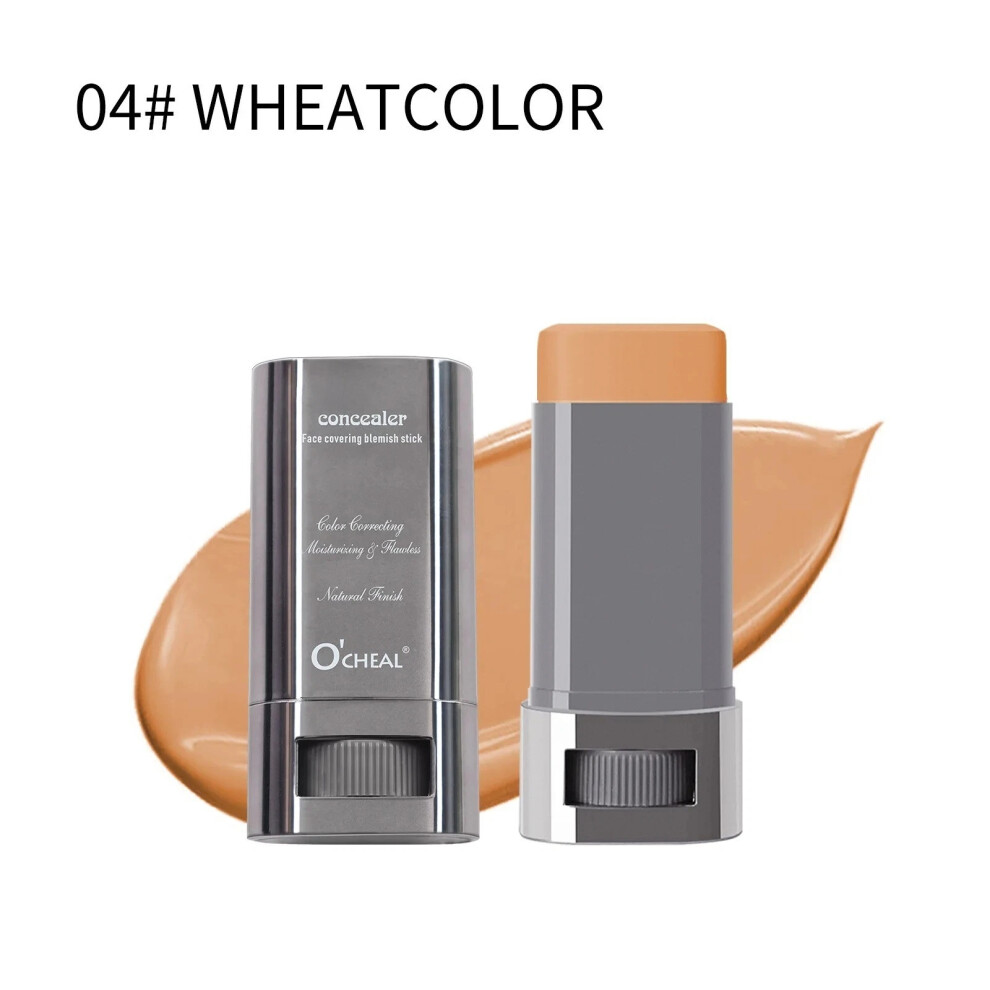 Dark (04 Wheatcolor, 30G) Liquid Concealer Stick Â Covers Acne Marks, Circles, Tattoos, And Freckles,
