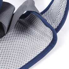 Adjustable Safety Harness for Kids: Night Reflective Blue Backseat Belt
