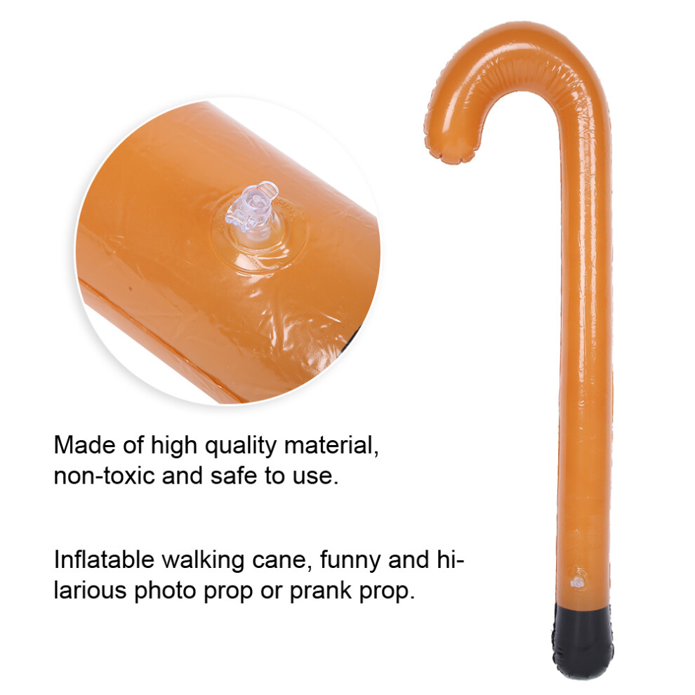Halloween PVC Inflatable Cane Walking Stick Crutch Party Fancy Accessory
