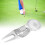 Zinc Alloy Golf Divot Repair Tool Magnet with 6