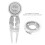 Zinc Alloy Golf Divot Repair Tool Magnet with 7