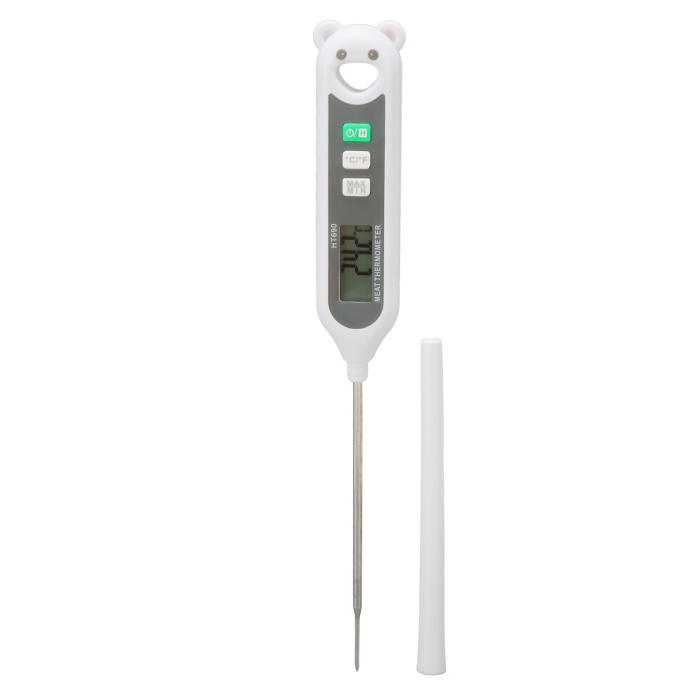 Digital Meat Thermometer LCD Screen Probe Type