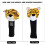 Plush Fabrics Cartoon Tiger Pattern Golf Putters 13