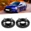 2Pcs/Set Wheel Spacer Hub Centric Wheel Adapter 9
