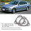 2Pcs Exhaust Manifold TO Down Pipe Gaskets Set For BMW E36 E34 E39 18301716888 1
