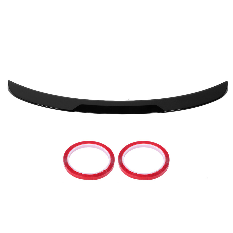 Glossy For M4 Style Trunk Lid Spoiler Wing Black 9121376637674
