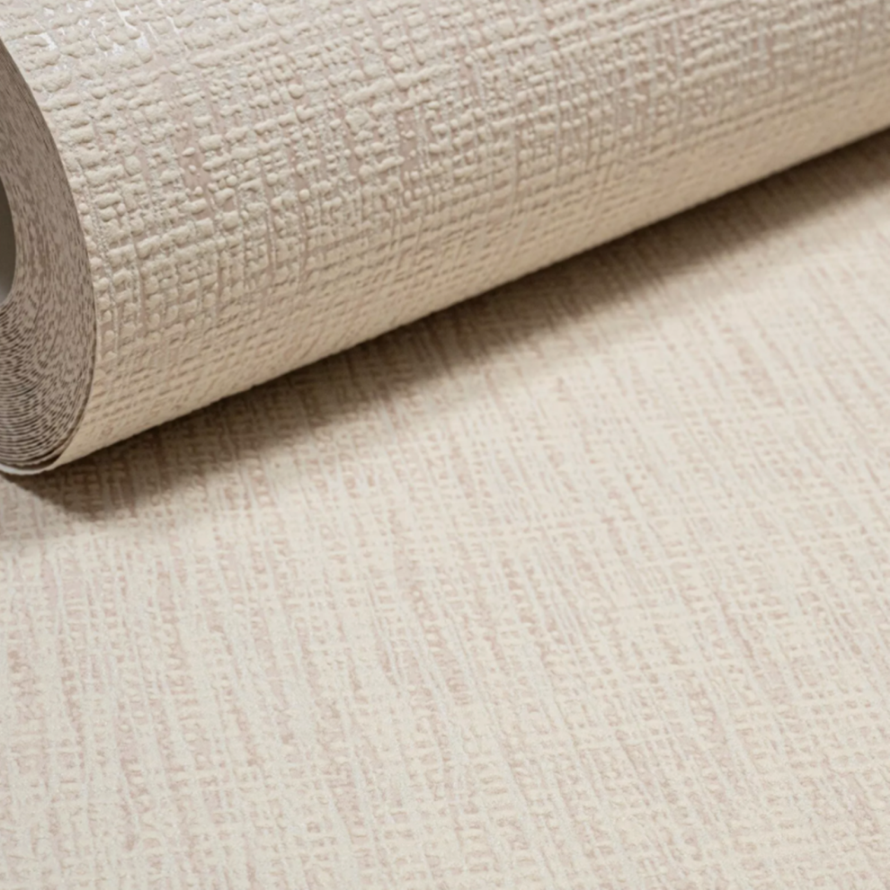 Plain Cream Beige Wallpaper Industrial Effect Textured Feature Wall 5060729370810