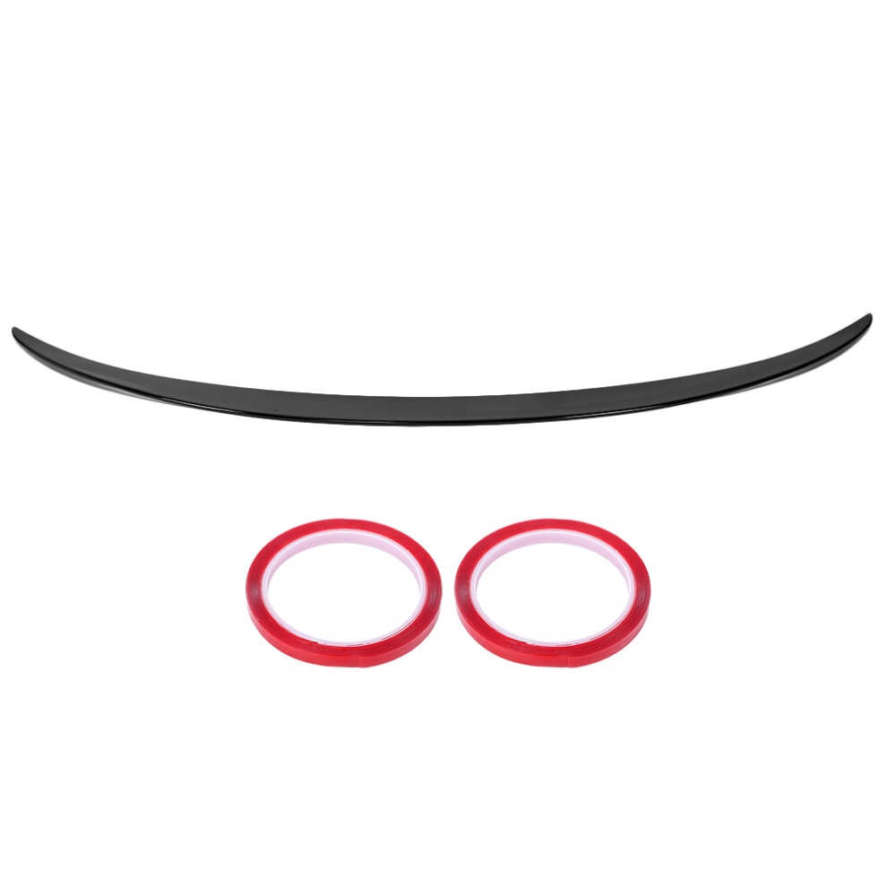 Rear Trunk Lid Spoiler Glossy For M Black 9121376637704