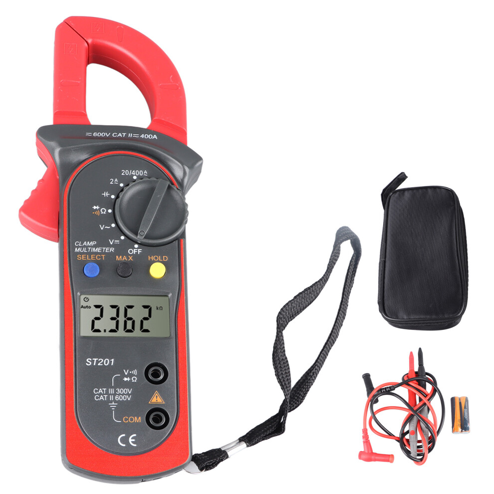 DC AC Current Voltage Resistance Clamp Voltmeter