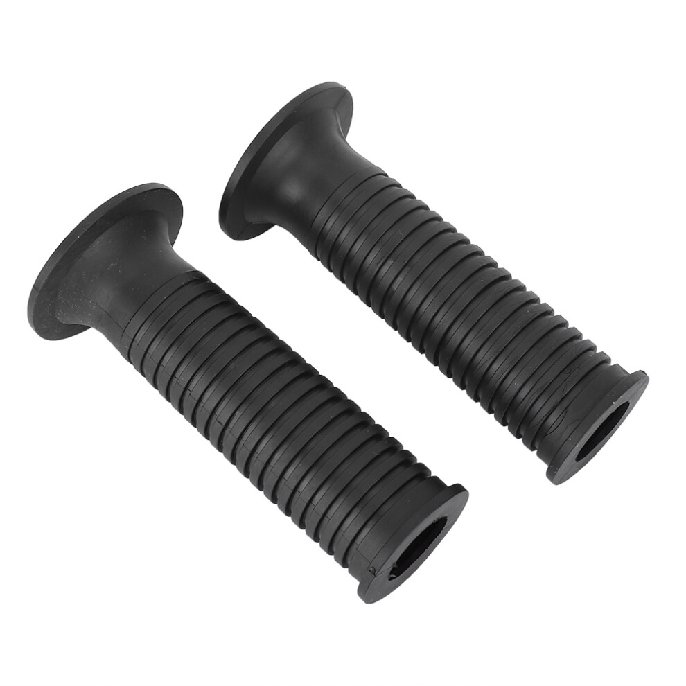Universal 25/28Mm 1In Motorcycle Handlebar Grip Cover Pair Black 7631341108358