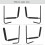 Kayak Rack Canoe Carrier Wall Bracket Paddle 12