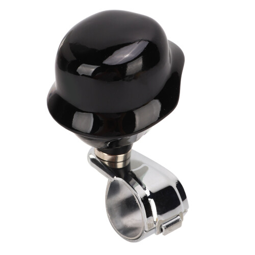 Schädel-förmiger Drehknopf, 3 cm / 1,2 Zoll, schwarz 2