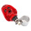 Red Warrior 3cm Diameter Steering Wheel Spinner Power Handle for Vehicles 15