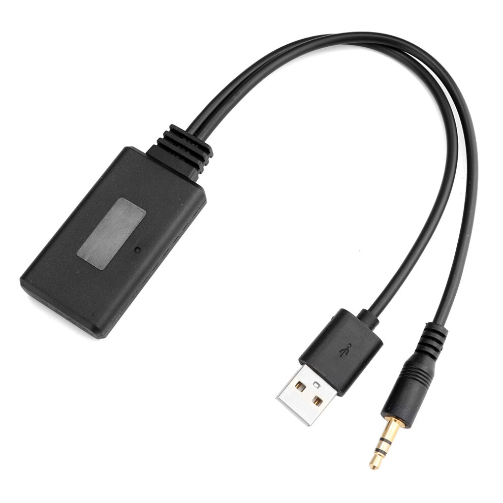 12 Pin Aux In Adapter With Usb & 3.5Mm Plug For E90 E91 E92 E93 7901341109960