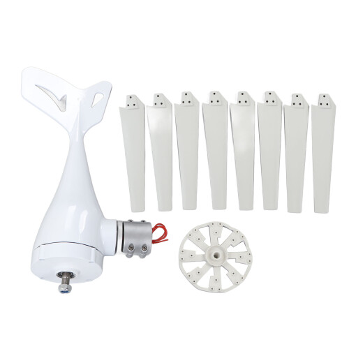 500W Wind Generator with MPPT Controller 8 Blades 2