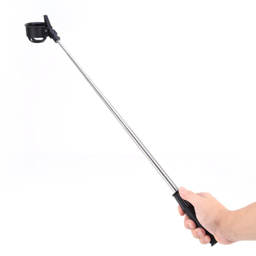 Retractable Stainless Steel Shaft Scoop Telescopic 2
