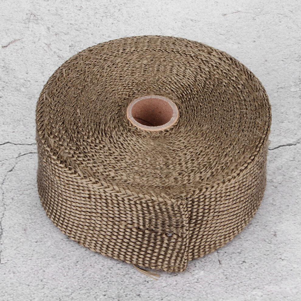High Heat Fiberglass Exhaust Wrap Tape 5M/10M Car Insulation 2000F 8471341112738