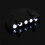 5 LED Cap Hat Brim Clip Head Light Lamp Headlamp 15