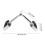 Body Power Dual Purpose Bar Low Pull Multi Gym 9