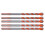 5Pcs 6mm Alloy Hole Drill Bits, Triangular Shank, Wood & Wall 8