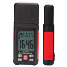 HT603 Digitales Lichtmessgerät, ABS-Gehäuse, 200000 lx