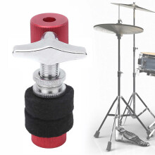 High Quality Red Black Hi-Hat Cymbal Clutch for Drum Kit Accessories