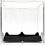 Baseball Vitrine Acrylic Display Case Clear Cube Box Dustproof Baseball Storage Container for Collectibles 4
