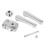 Toilet Door Lever Lock Set Bathroom Handle Knob 15